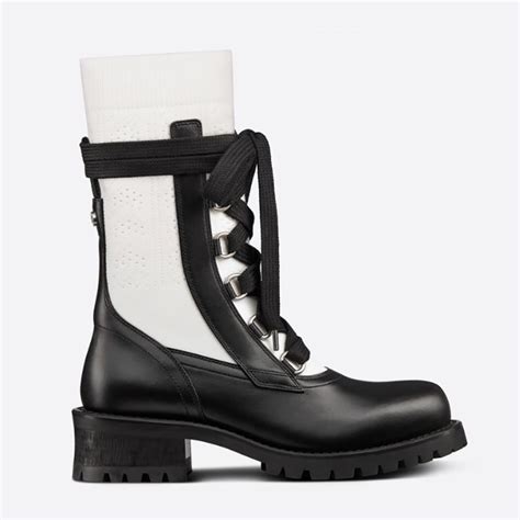dior lace up boots